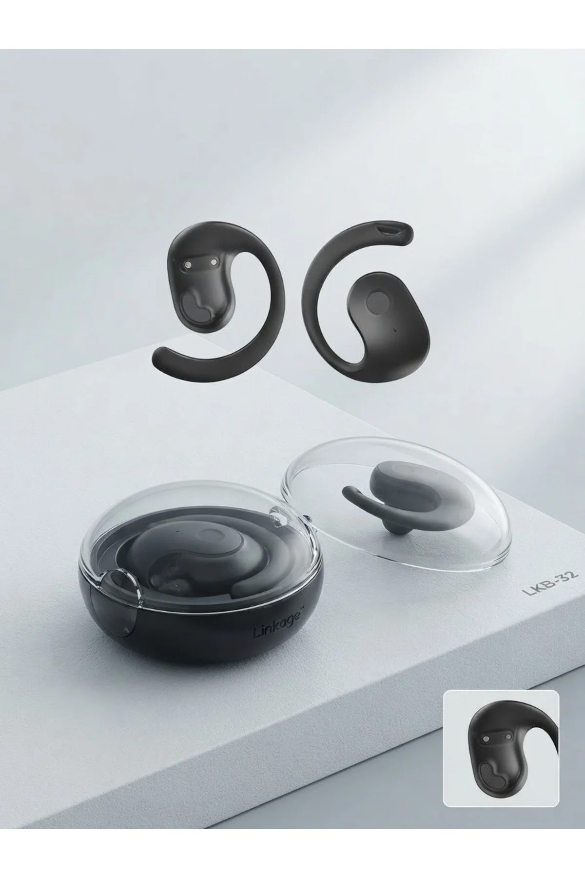 Wireless Bluetooth Kulaklık Tws Open Ear Sporcu Kulaklığı