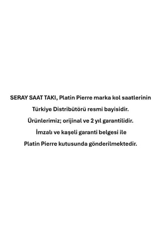 Platin Pierre Silikon Kordonlu Otomatik Erkek Kol Saati Sa-pl-1039gd-oe8 Gümüş