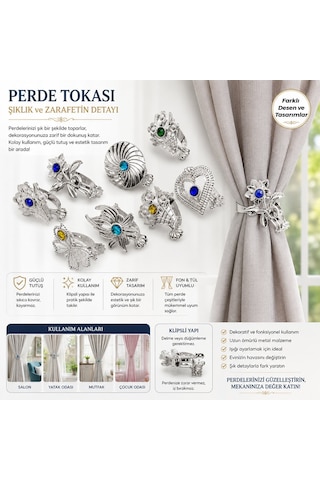 Esra Perde Tokası- 100'li Paket Diğer