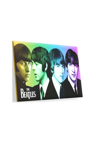 Cakasepetim The Beatles Renk Geçişli Portre Ahşap Mdf Tablo