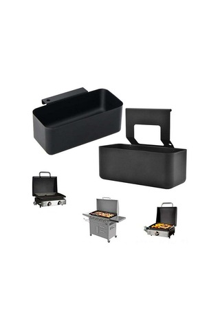 Jeehugo Blackstone Izgara Yağ Toplama Tepsisi 17,22,28,36 İnç - Korozyona Dayanıklı, Hızlı Kurulum, Temizliği Kolay Kısa Tip Aksesuar Çok Renkli