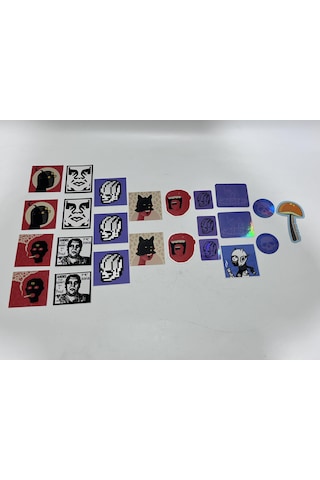 Karma Sticker Koleksiyonu 24 Adet