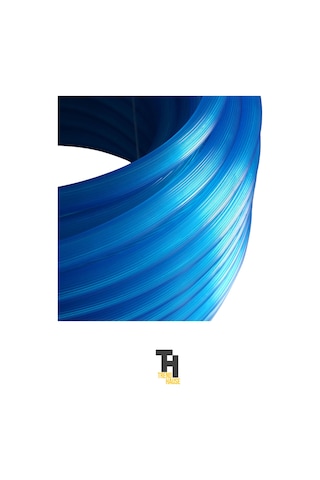 1/2 Silikonlu Dayanıklı Bahçe Hortumu 100 Metre Mavi