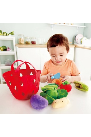 Hape Toddler Oyuncak Sebze ve Kovası