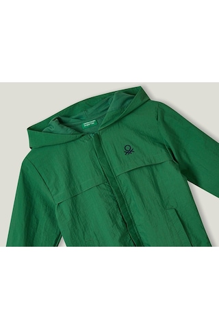 United Colors Of Benetton Benetton Çocuk Unisex Yağmurluk BNT-U20157 13-14 Yeşil