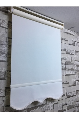 Mat Stor Perde Krem Renk Alüminyum Kasa Tüm Ölçülerde