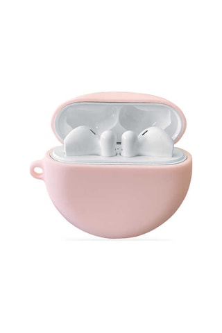 Ekılıf - Huawei Freebuds 3 Uyumlu - Kılıf Darbelere Karşı Dayanıklı Koruyucu Silikon Kılıf Airbag 11 - Beyaz