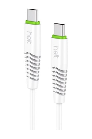 Helt HT-DC09 Plastik 100 CM Type- C To Type -C Şarj Ve Data Kablosu