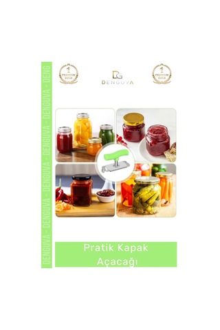 Kapakaçacağı Paslanmaz Çelik Ayarlanabilir Ergonomik Sağlam Mutfak Gereci Piknik Pratik Kapak Açaca Çok Renkli