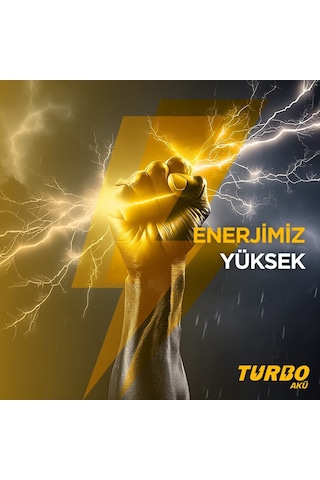 Turbo 95 Ah. 690a En Petlas Garantisi Altında Üretim Tarihi: 2025