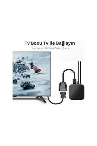 Ugreen Hdmi To Vga Dişi Çevirici Adaptör Siyah