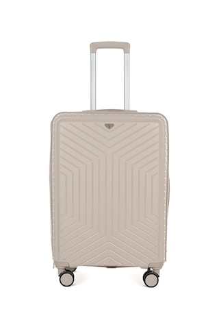 Lumberjack Parıs -k Pp 5pr Bej Unisex Küçük Boy Valiz 000000000102042714 Bej