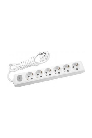 Viko Multilet 6 Lı Anahtarlı 3 Metre Kablolu Grup Priz