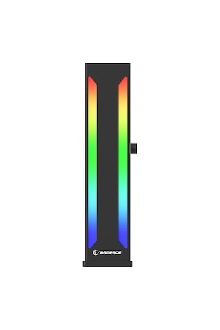 Rampage Trım X10 Siyah Aluminyum Argb Dikey Vga Ekran Kartı Tutucu