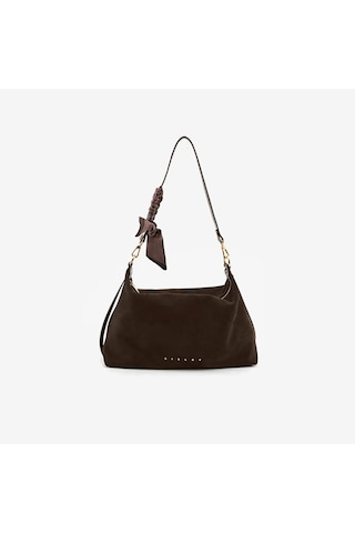 Kahve Omuz Çantası Kadın Sısley Sly 518 Sisley Kahverengi