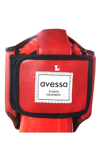Avessa Açık Boks Kaskı Kırmızı