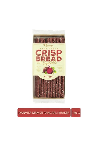 Kırmızı Pancarlı Sebzeli Kraker 130 G 2 Li Paket