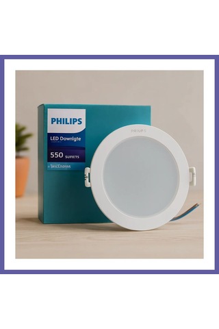 Bezos 7w Yuvarlak Sıva Altı Led Slim Panel - 550 Lm, 20.000 Saat Nıda Çok Renkli