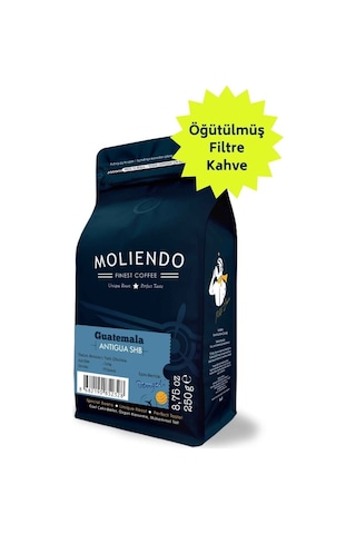 Moliendo Guatemala Antigua Shb Yöresel Öğütülmüş Filtre Kahve 250 G