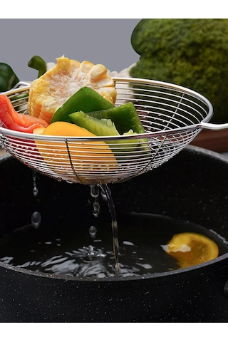 Hazdev Kazen Ve Kızartma İçin Metal Süzgeç Ve Çırpıcı 134392760