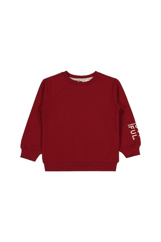 Civil Girls Basic 2-5 Yaş Sweatshirt Koyu Bordo
