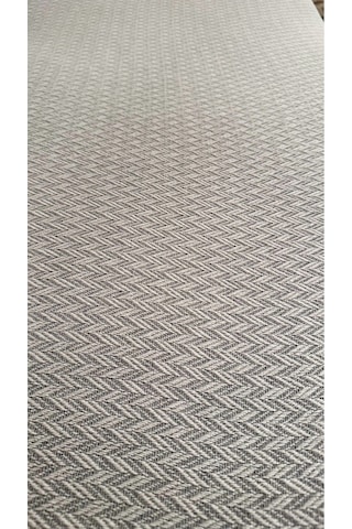 Lunga Vita Başak Desen Dokuma %100 Pamuklu Çok Amaçlı Pike Koltuk Örtüsü 180x230 Gri