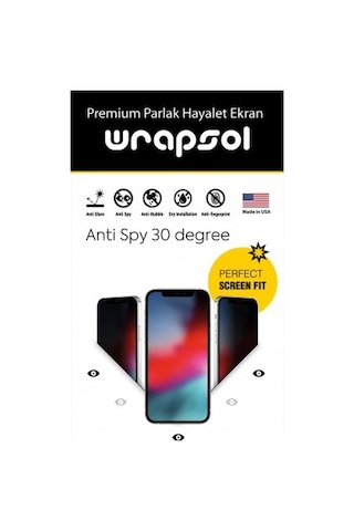 Google Pixel 8 Pro Parlak Hayalet Gizli Ekran Koruyucu Privacy Film