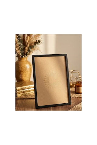 33x48 Cm Siyah Çerçeve - Modern Poster Ve Resim Çerçevesi - Yerli Üretim