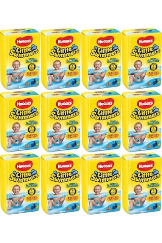 Huggıes Little Swımmers Mayo Bebek Bezi Beden:5-6 12-18kg 132adet 5 - 6 Numara
