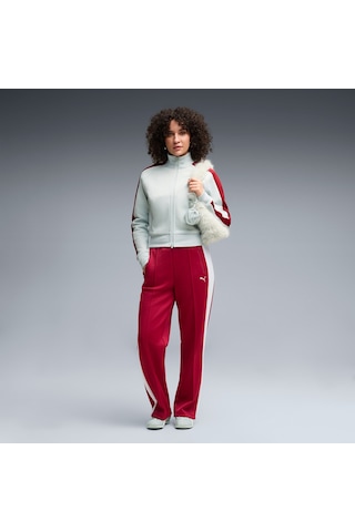 Puma T7 Kadın Beyaz Ceket 629796-29 Yeşil