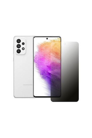 Samsung Galaxy A73 5G Hayalet Privacy FlexiGlass MAT Nano Ekran K