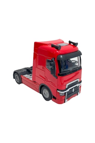 Metal Renault Tır Kafası 1 Adet Işıklı Müzikli Oyuncak 12 Cm Çok Renkli