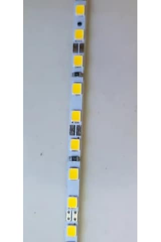 4 Mm 2835 120 Ledli Alüminyum Çubuk Led Kırmızı
