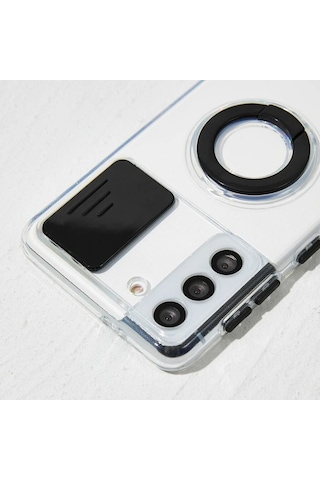 Sm Galaxy S21 Plus - S30 Plus Kilif Sürgülü Kamera Lens Korumali 554322819