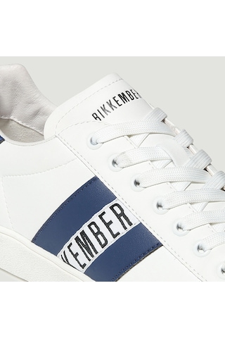 Bianco Sneaker Günlük Erkek 19134/cp C Bkku Bikkembergs 64039996 Scarpa Uomo Mıcrofıber Nero Bianco
