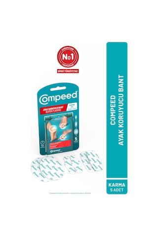 Compeed Sürtünme Önleyici Stick & Acıyı Hızla Hafifleten Hidrokolloid Ayak Koruma Ve Yara Bandı Karma Set
