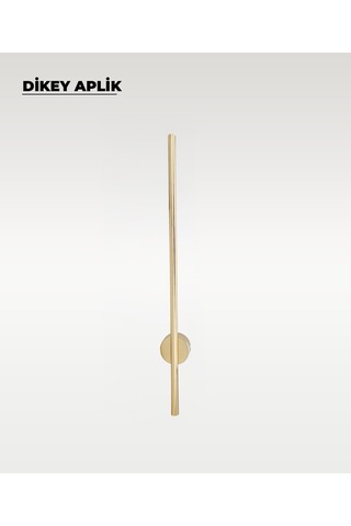 12w Gold Dikey Aplik - Gün Işığı Gold