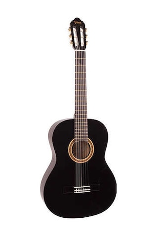 Valencia Vc104Tbk 4/4 Siyah Klasik Gitar + Kılıf