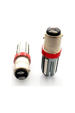 Photon P21/5W Red (Kırmızı) Led Çift Duy Ph7216 R