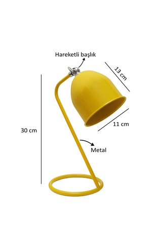 Homing Simplu Retro Renkli Masa Lambası 241318