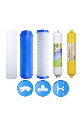 Açık Kasa Su Arıtma Cihazı 5'li Filtre Set