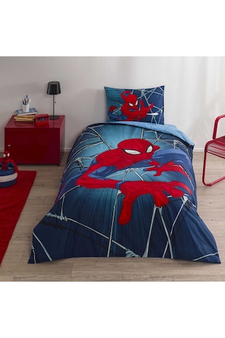 Taç Lisanslı Spiderman Rise Tek Kişilik Pamuk Nevresim Takımı 000000001000050006 Çok Renkli