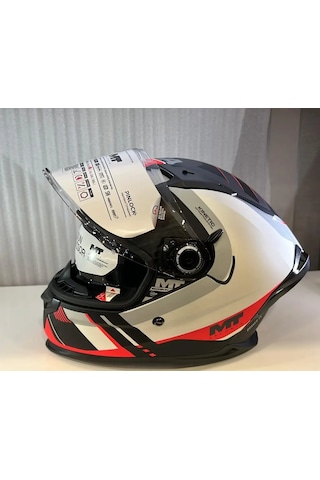 Kask Mt Braker Sv Inceptıon B5 Mat Kırmızı Çok Renkli