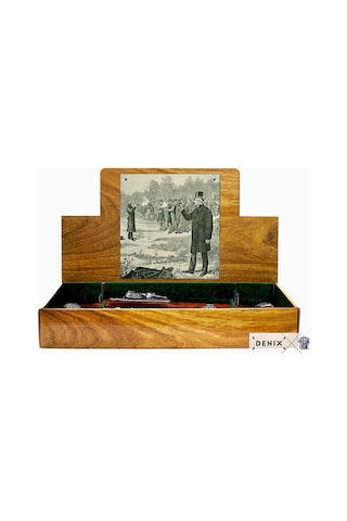 Denix 2 Pistolas De Duelo, Italia 1825 / 2 Li Duello Tabancası