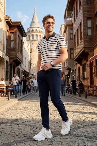 Buratti Erkek Pantolon 6843649 Lacivert Lacivert