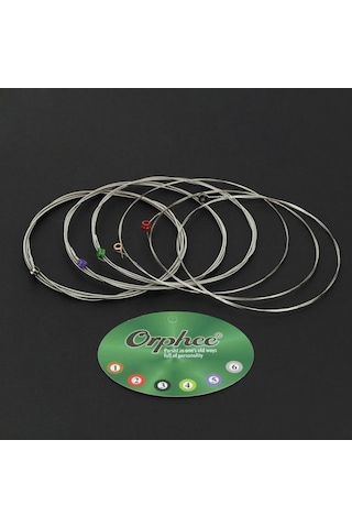 Orphee Rx17 Elektro Gitar Teli Seti Orta Seviye - Nikel Seri Nikel Alaşım Kaplama, Yüksek Karbonlu Çelik Çekirdek, Esnek Çalım Hissi Ve Kararlı Akort Uyum: Tüm Standart Elektro Gitarlar