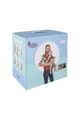 Babyhope Premium Bh-4040 Kanguru Pembe Destekli Ergonomik Kanguru Bebek Taşıma Kanguru