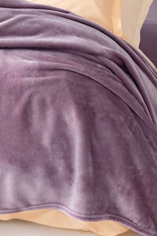 Yataş Bedding Olenna Çift Kişilik Wellsoft Battaniye Kül Moru