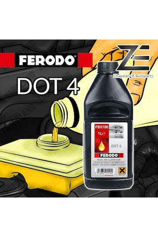 Ferodo Dot4 Fren Hidrolik Yağı 500 ML