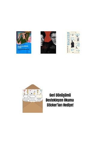 Başkalarının Kanı + J. P. Sartre İle Söyleşiler + Müphemlik Ahlakı Üzerine - Pirus Ve Sineas + Okuma Sticker'ları